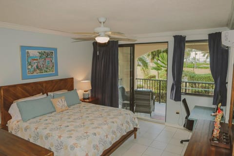 Welcome to Merry Mermaid Steps from the Caribbean Sea One level 2-bedroom 2-bathroom Apartment in St. Croix