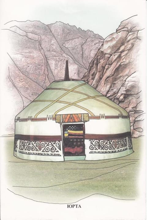 Городок небесных гор Кыз Жибек Luxury tent in Almaty Region, Kazakhstan