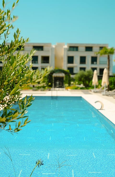 Property building, Pool view, Swimming pool