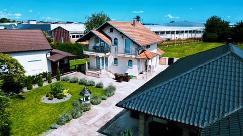 Property building, Garden view