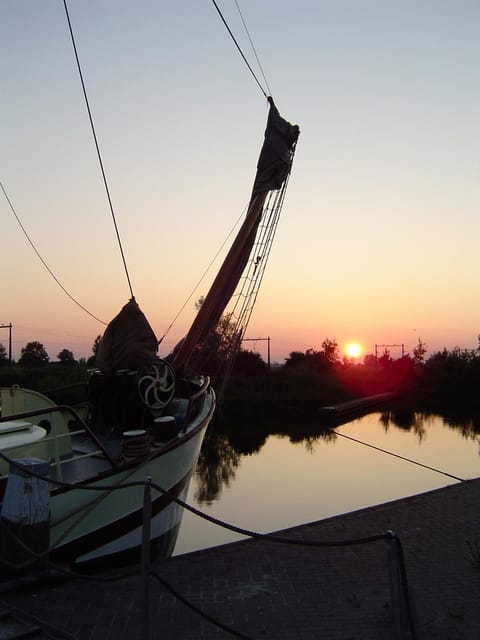 River view, Sunset