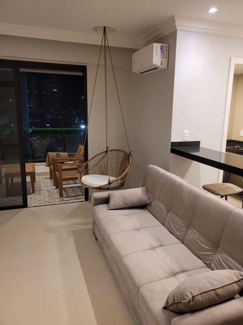 Flat com piscina, academia e vista para o mar Apartment in Vitoria