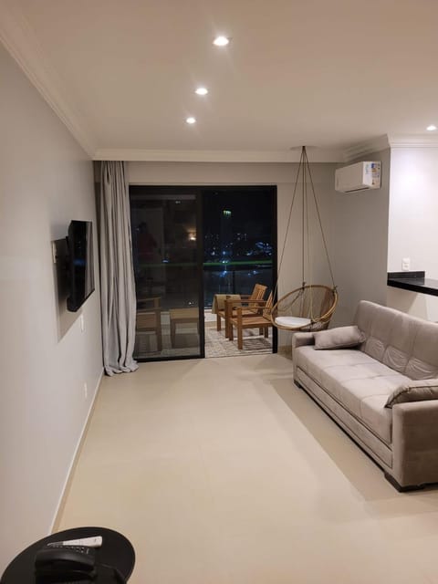 Flat com piscina, academia e vista para o mar Apartment in Vitoria