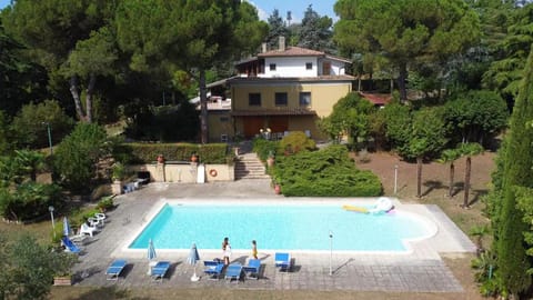 Property building, Living room, Swimming pool