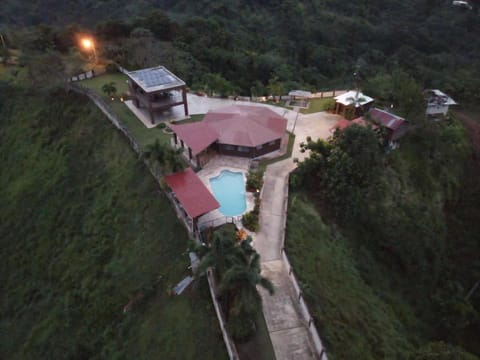 Property building, Day, Night, Neighbourhood, Natural landscape, Bird's eye view, Pool view, Street view, Swimming pool