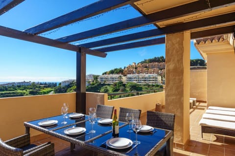 Natural landscape, View (from property/room), Balcony/Terrace, Sea view