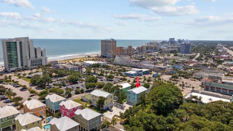 DERBY BLUE A- Ocean Views- Garage & EV Charger House in Myrtle Beach