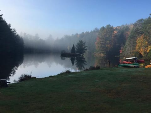 Chalet on Private Alderbrook Lake Chalet in Bolton