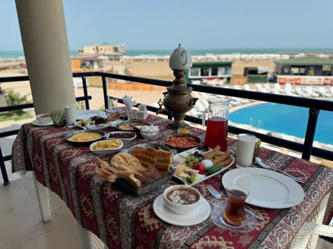 Balcony/Terrace, Pool view, Sea view, Breakfast, Buffet breakfast