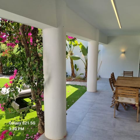 Patio, Seating area, Garden view