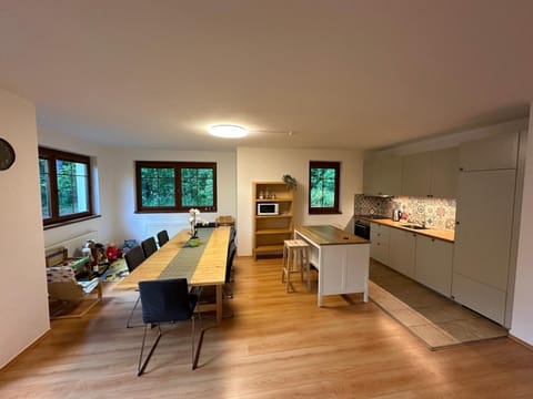 Kitchen or kitchenette, Dining area