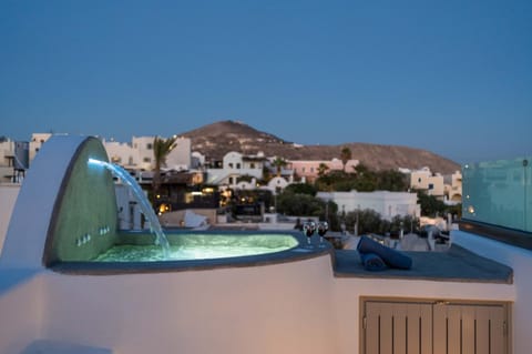 Night, Natural landscape, Hot Tub, Mountain view