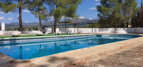 Day, Natural landscape, Mountain view, Pool view