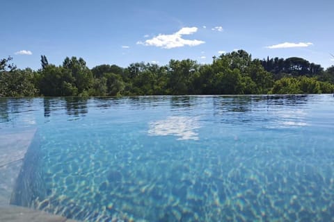 Natural landscape, River view, Swimming pool