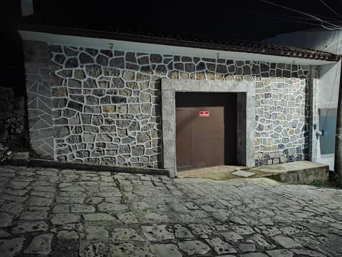 Facade/entrance, Night