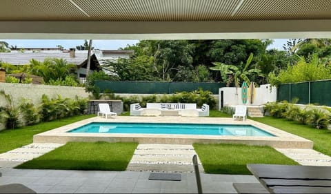 Day, Living room, Garden view, Pool view, Swimming pool