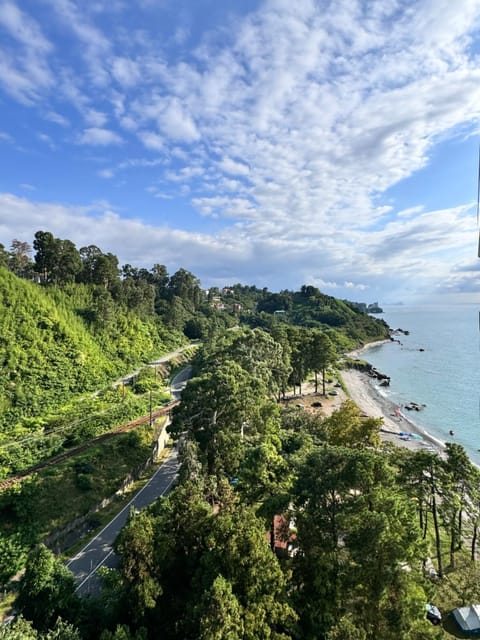 Beach, Mountain view, Sea view