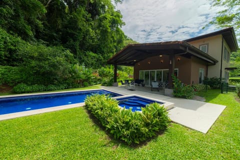 Natural landscape, Garden, Pool view