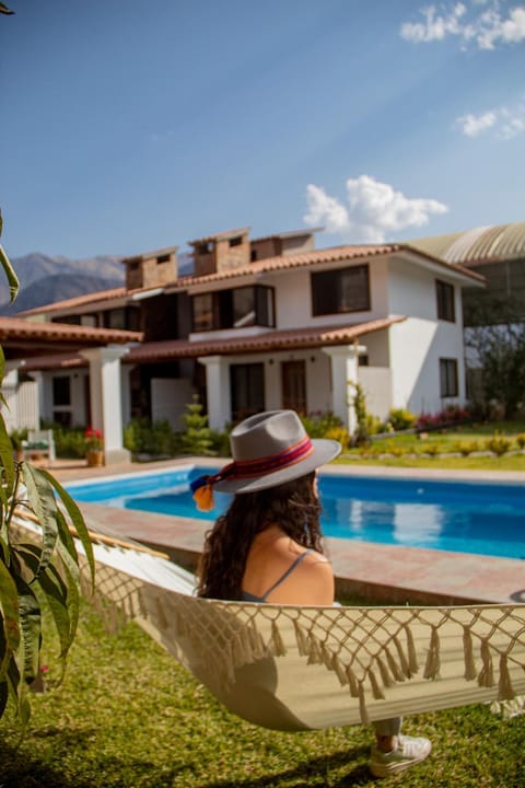 Natural landscape, Mountain view, Swimming pool