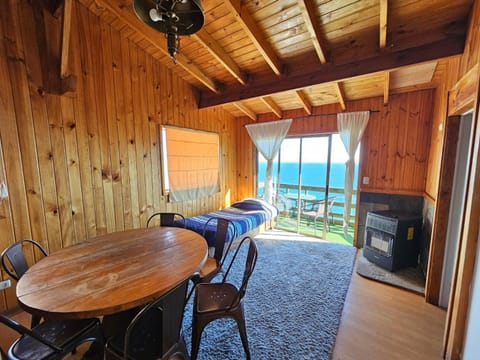 Living room, Dining area, Sea view