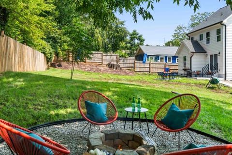 Patio, Natural landscape, Garden view