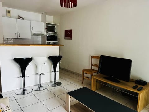 Appartement T2 avec piscine, proche thermes, terrasse, parking, petit animal OK, Cambo-les-Bains - FR-1-495-142 Apartment in French Basque Country