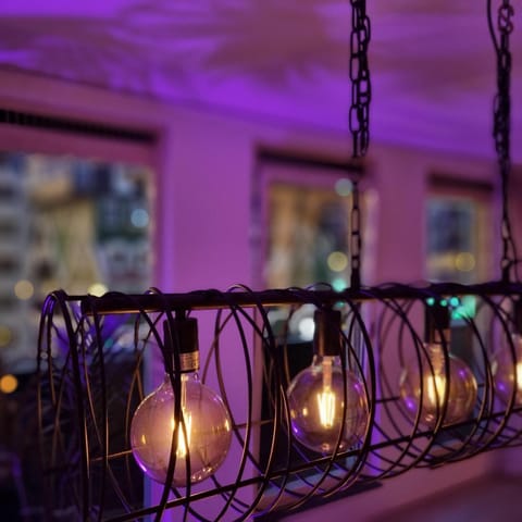 Night, Decorative detail, Dining area