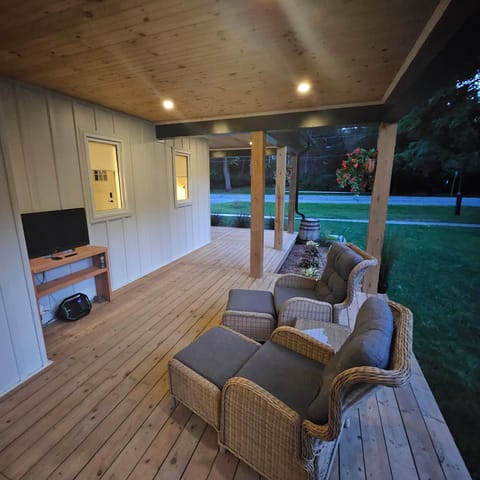 Seating area, Garden view