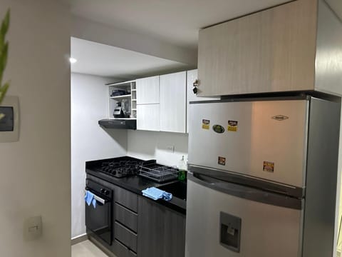 Kitchen or kitchenette, oven, stove