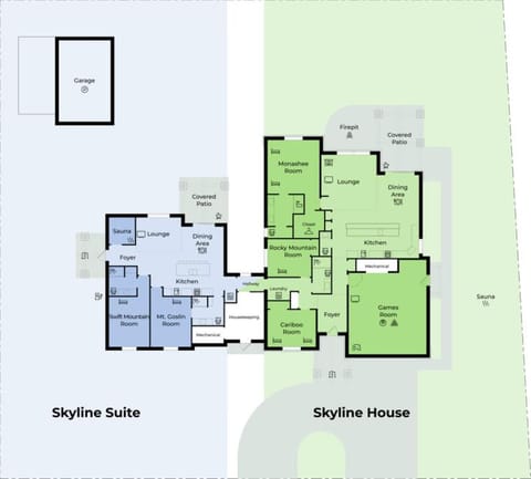 Skyline Suite 2Bdrm King Apartamento in Valemount