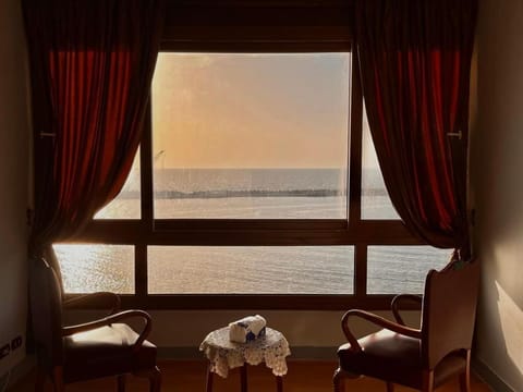 Natural landscape, Seating area, Sea view