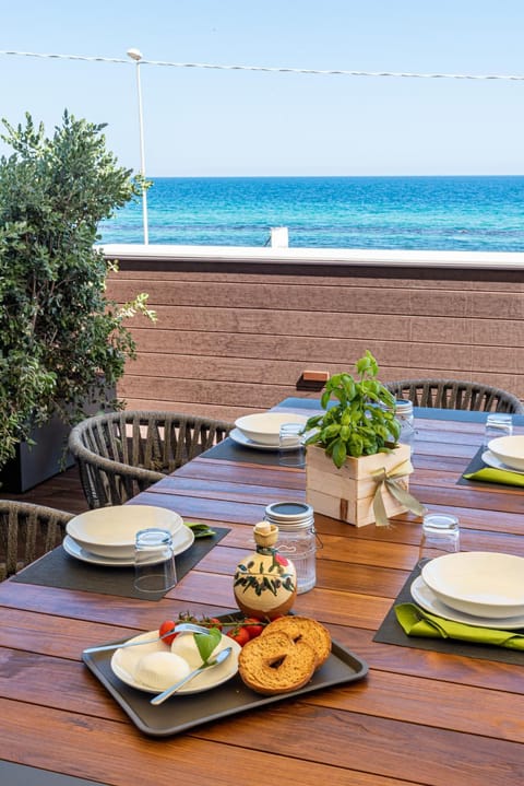 Balcony/Terrace, Dining area, Sea view, Dinner