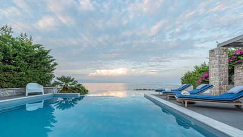 Natural landscape, Pool view, Swimming pool, sunbed