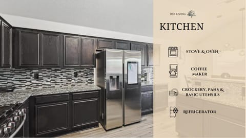 Kitchen or kitchenette, oven, stove