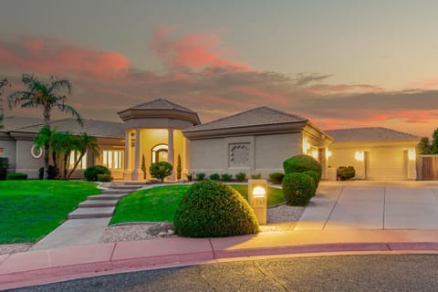 Property building, Garden view