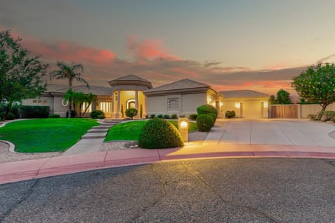 Property building, Garden view