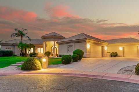 Property building, Garden view