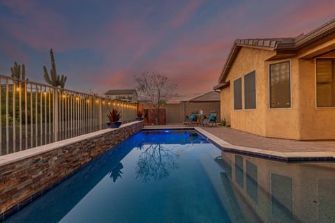 Property building, Pool view, Swimming pool