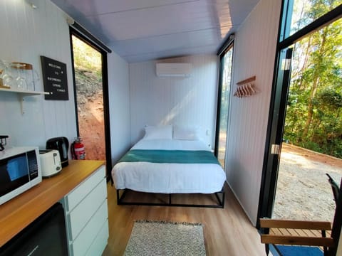 Raspberry Spring Corner by Tiny Away House in Tweed Heads