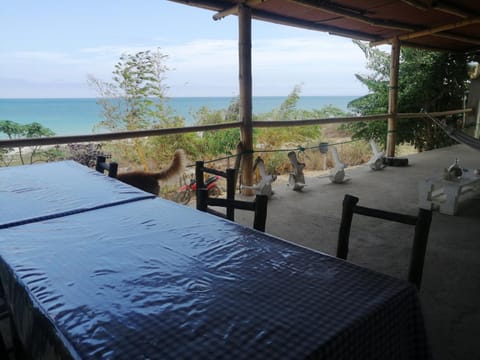 Natural landscape, View (from property/room), Dining area, Sea view