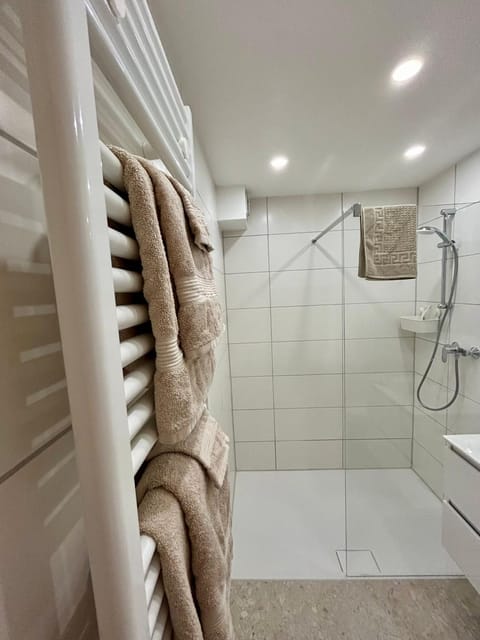 Shower, Bathroom, towels