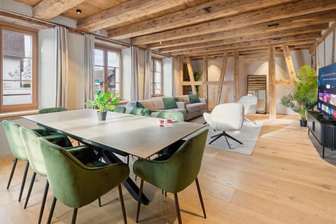 TV and multimedia, Living room, Seating area, Dining area