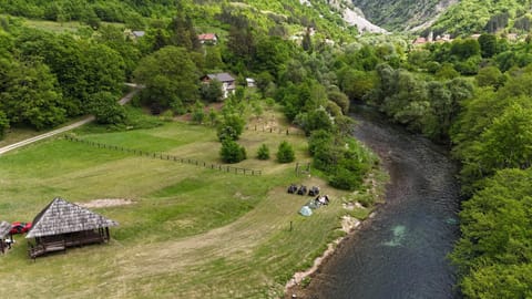 Natural landscape, Bird's eye view, Mountain view, River view