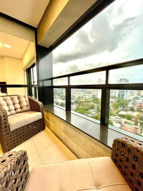 Flat Alto, Completo e com Linda Vista no Vertigo Apartment in Campo Grande