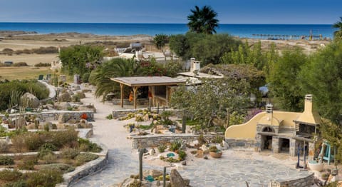 Garden, Sea view