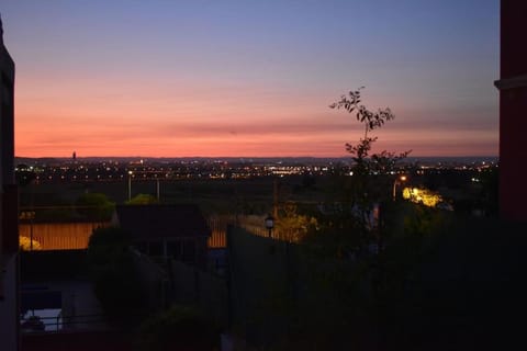 City view, Sunset