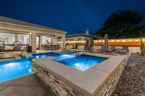 Property building, Pool view