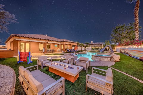 Property building, Pool view