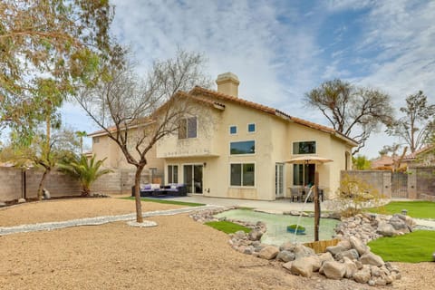 Elegant Henderson Home with Japanese Water Garden House in Paradise