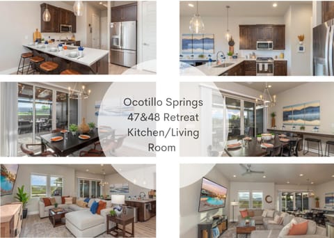 Ocotillo Springs Resort 47 and 48 Retreat Connected homes sleeps 31 guest Private Pool & Hot Tub House in Santa Clara